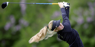 Second round co-leader Alexandra Farnsworth <br>(MN Golf Association Photo)