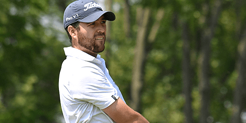 Nathan Sutherland was one of two players to break par Tuesday <br>(GAP Photo)
