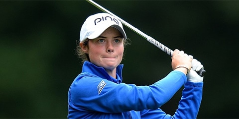 World #1 Leona Maguire is two steps closer to winning the<br>Ladies British Open Amateur for the first time (R&A photo)