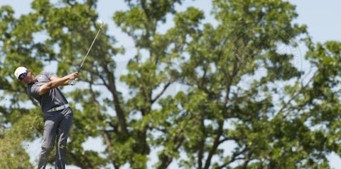 Amateur Cameron Champ played like a pro on Friday (USGA photo) 