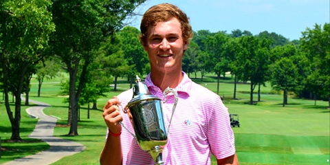 Chase Roswall, the 2017 Tennessee Match Play champion<br>(Golf House Tennessee photo)