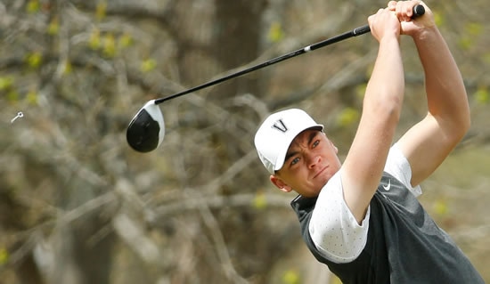 Theo Humphrey shot 6-under 63 Thursday (Vanderbilt U. photo)