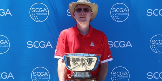 Craig Davis, the 2017 Southern California Senior champion<br>(SCGA photo)