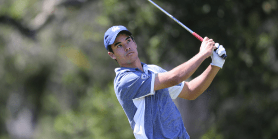 First round leader Jamie Cheatham <br>(Cal Athletics Photo)