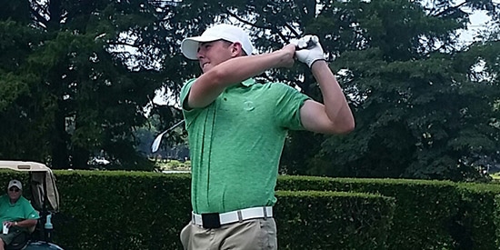 Myles Creighton is looking for his third tournament win of the summer<br>(Eastern Amateur photo)