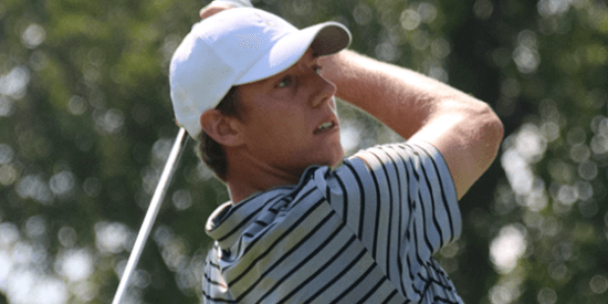 Jordan Hahn set a tournament and course record on Wednesday <br>(CDGA Photo)