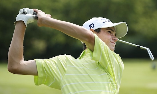 Ethan Farnam moved into the lead today (Chicago Tribune)