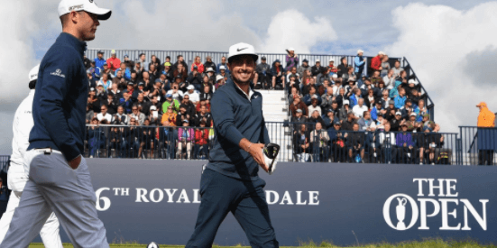 We saw Alfie Plant smile a lot this week at The Open Championship <br>(Golfweek Photo)
