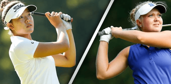 Jennifer Chang (L) and Erica Shepard (R) will square off in the title tilt <br>(USGA Photo)