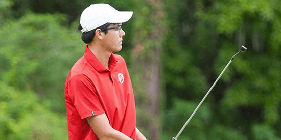 36-hole leader Christian Anderson <br>(Florida Southern Athletics Photo)
