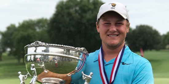 Alex Schaake repeats at Beatrice CC (NGA photo)