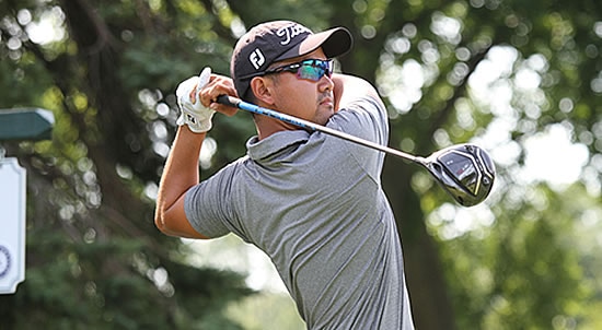 Western Amateur leader Ruben Sondjaja shot 64 today (WGA photo)