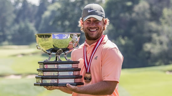 2017 Canadian Amateur winner Zach Bauchou