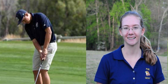 Blake Tomlinson and Emily Hawkins