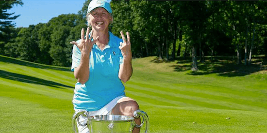 Ellen Port won her seventh USGA title last year <br>(USGA Photo) 