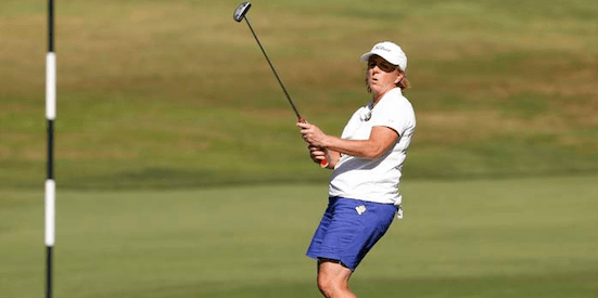 2014 U.S. Senior Women's Amateur champ Judith Kyrinis <br>is among the four Canadians still alive <br>(USGA Photo)