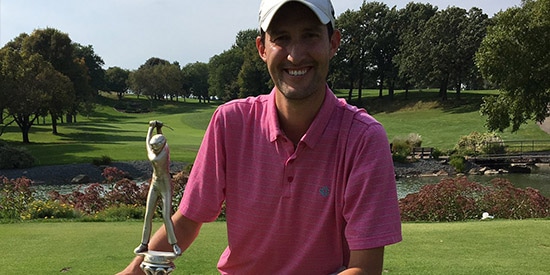 Trent Peterson, the 2017 Minnesota Mid-Amateur champion<br>(MGA photo)