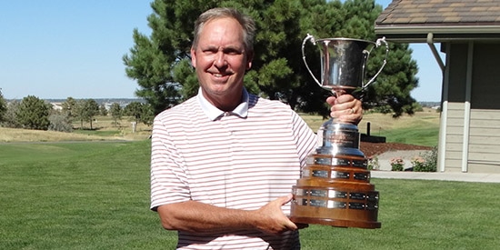 Steve Ivan's last CGA trophy was the 1979 CGA Junior Match Play<br>(CGA photo)