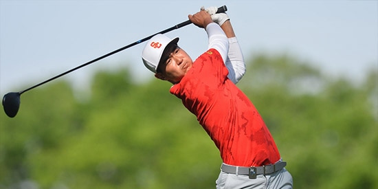 Justin Suh won the inaugural Trinity Forest Invitational<br>(USC photo)