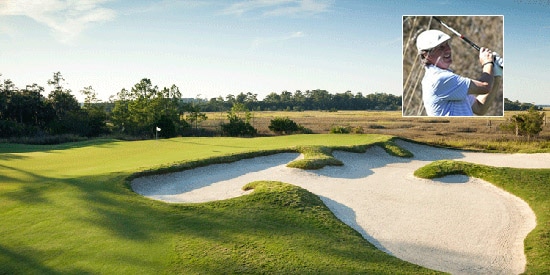 Steve Hudson was in control the whole way at The Landings<br>(The Landings photo)