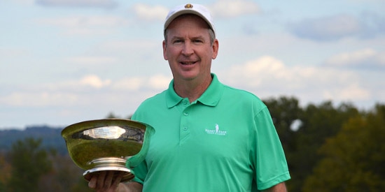Patrick McGuiness, the 2017 Connecticut Senior champion<br>(CSGA photo)