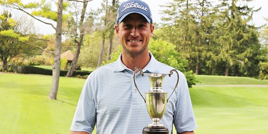 Dave Praet used his home course advantage to win at Indianwood<br>(GAM photo)