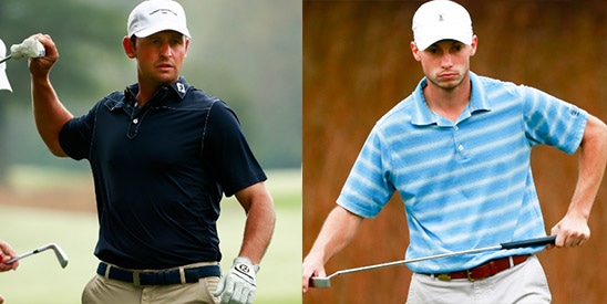 Matt Parziale (L) and Josh Nichols (R) each won their 5th<br>straight match to advance to the final (USGA photo)