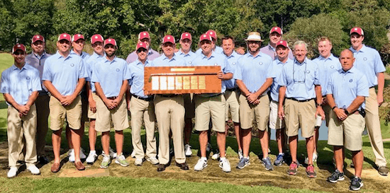 The winning Virginia team <br>(CGA Photo)