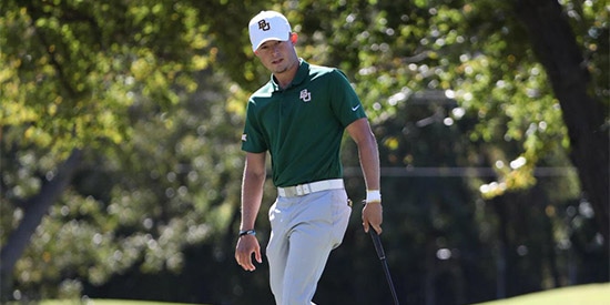 Cooper Dossey led Baylor at Royal Oaks<br>(Baylor photo)