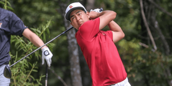 Justin Suh sits atop the U.S. men's rankings <br>(USC Athletics Photo)