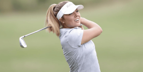 Co-leader Alabama is being paced by Lauren Stephenson <br>(Alabama Athletics Photo)