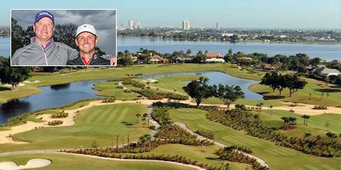 Herbie Aikens (L) and Matt Parziale extended their lead at Banyan Cay