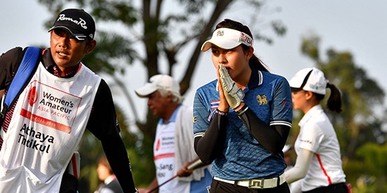 Atthaya Thitikul has led after each of the first two days (WAAP photo)