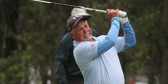 Defending champ and 10-time city champ Gary Vanier (NCGA photo)