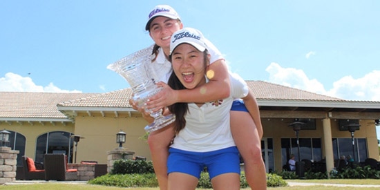 Ariel Yu and Chloe Schiavone (FSGA photo)