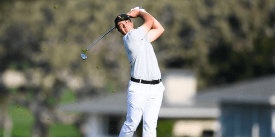 Oklahoma State sophomore Viktor Hovland medalist for the first time in his career <br>(Oklahoma State Athletics Photo)