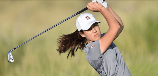 Stanford sophomore Albane Valenzuela <br>(Stanford Athletics Photo)