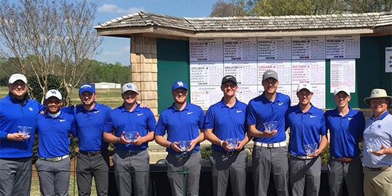 Kentucky won by 4 shots at Gaston CC (UK photo)
