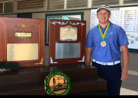 Ryan Grauman won his first amateur major<BR>The Alameda Commuters