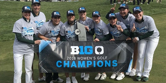 The sign says it all (Big Ten photo)