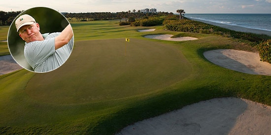 Michael Muehr led the whole way at Seminole Golf Club