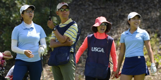 Yachun Chang (L) and Lei Ye (R) (J.D. Cuban/USGA photo)