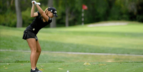 Headed to Colorado State in the fall Sydney Smith (above) along with <br>BYU commit Anna Haczkiewicz medaled <br>(USGA Photo)