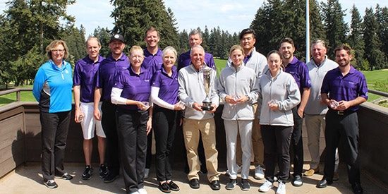 Team Oregon with the PNGA Cup (OGA photo)