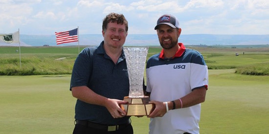 Austin Beatty (L) and Luke Bakke (WSGA photo)