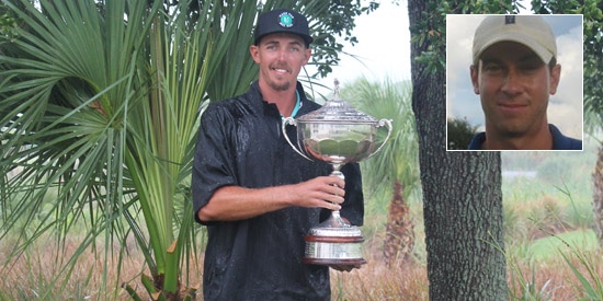 Marc Dull got the trophy, while Jeff Golden got a police report (FSGA photo)