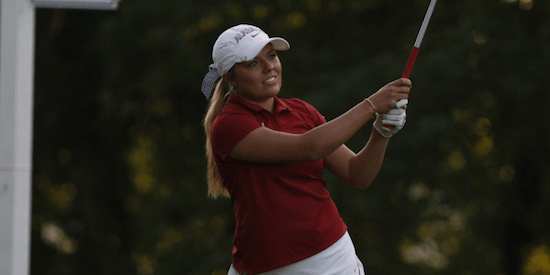 Lauren Stephenson won both of her matches on Tuesday <br>(Golfweek Photo)