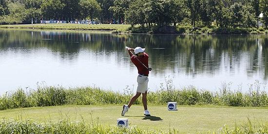 The Crimson Tide set a record at Karsten Creek (Alabama Twitter photo)