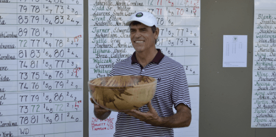 Senior winner Pat Thompson <br>(Photo Courtesy of CNSI)