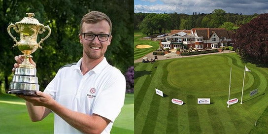 Nick Poppleton got it done at Frilford Heath (photo credit: Leaderboard Photography)